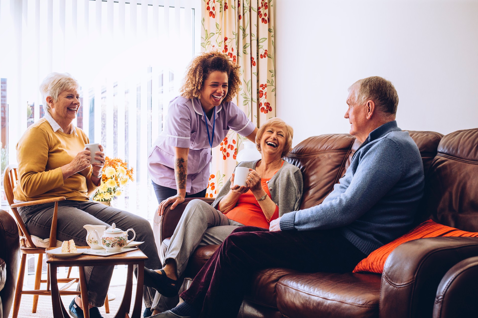 Tea and Cake in the Care Home